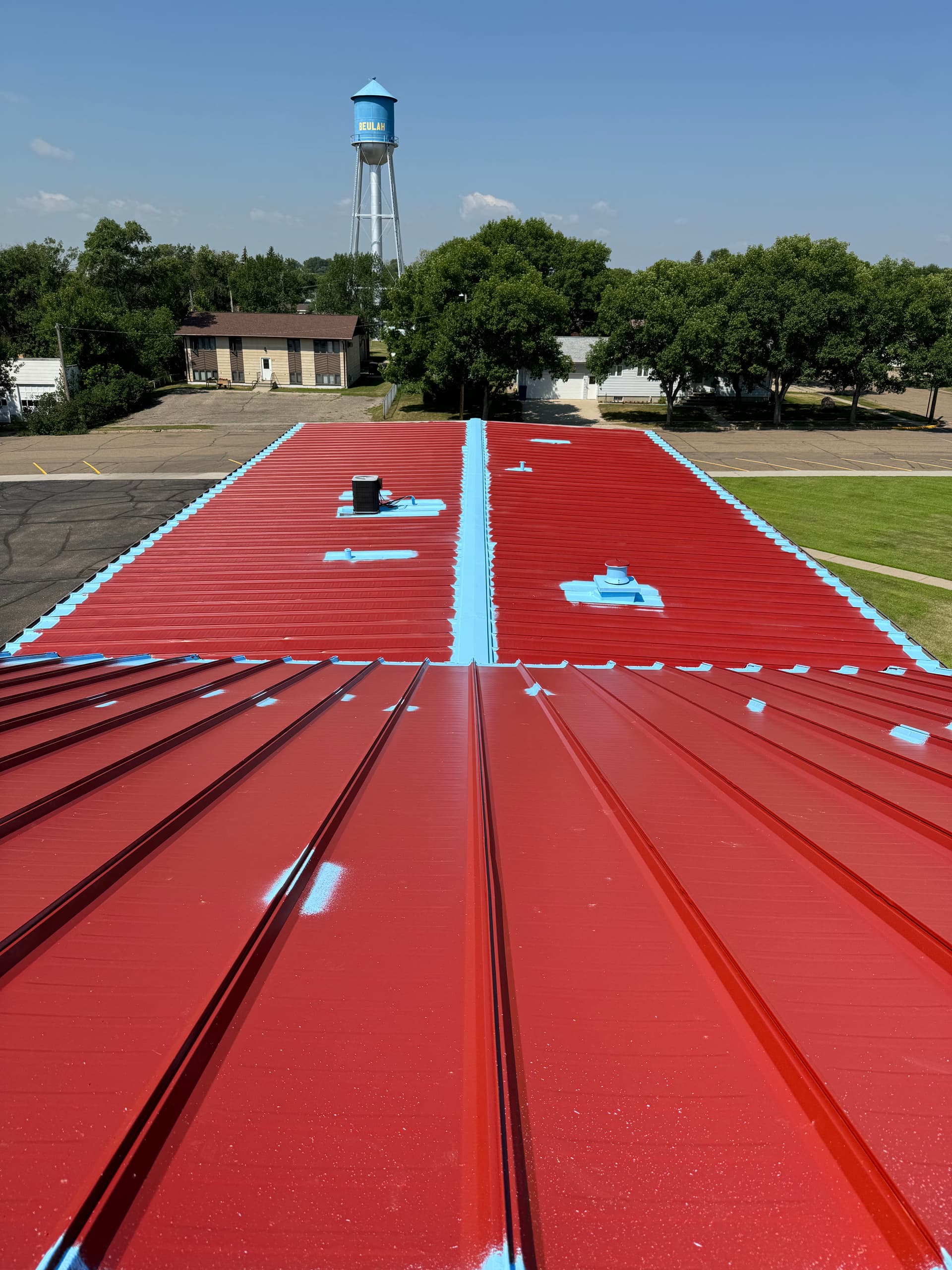 Gallery photos for Standing Seam Metal Roof Coating Done Right in Beulah ND: Image #2