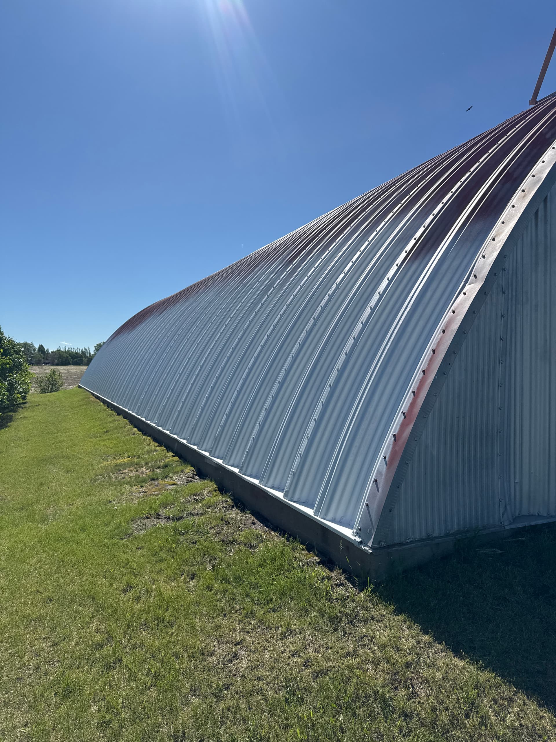 Gallery photos for Quonset Building Restoration Underway in Hazen ND: Image #2