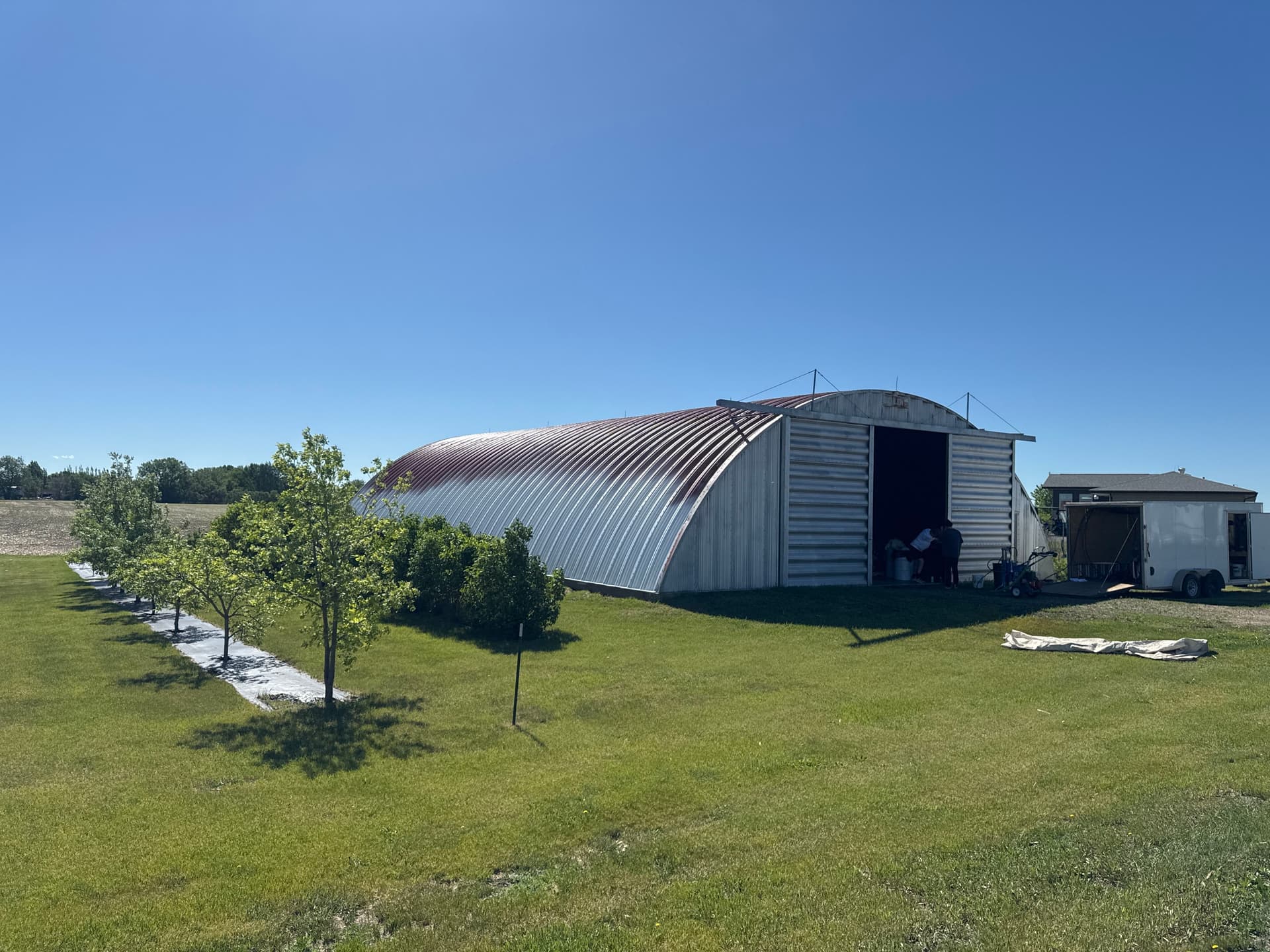 Gallery photos for Quonset Building Restoration Underway in Hazen ND: Image #3