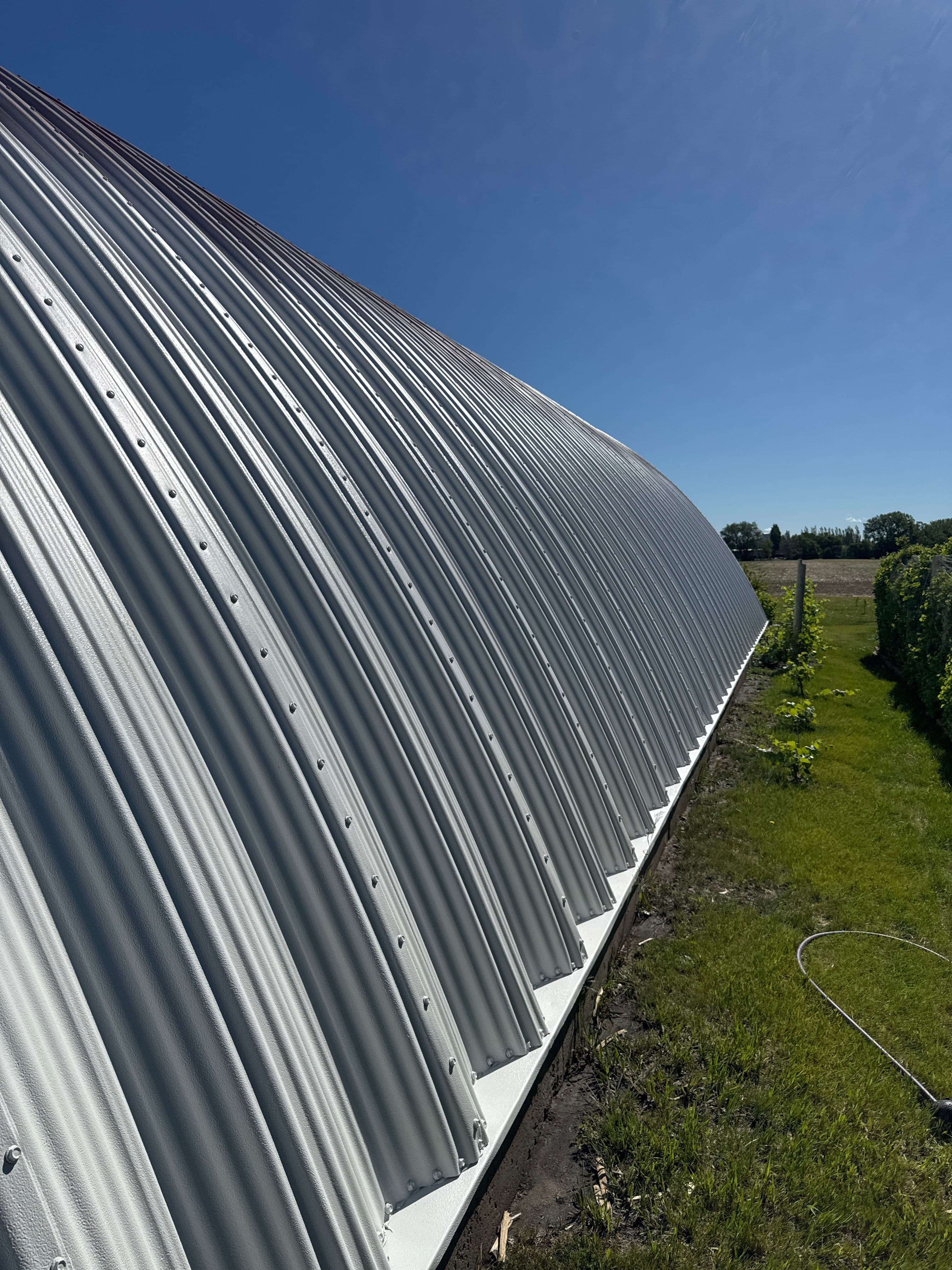 Project Quonset Building Restoration Underway in Hazen ND image