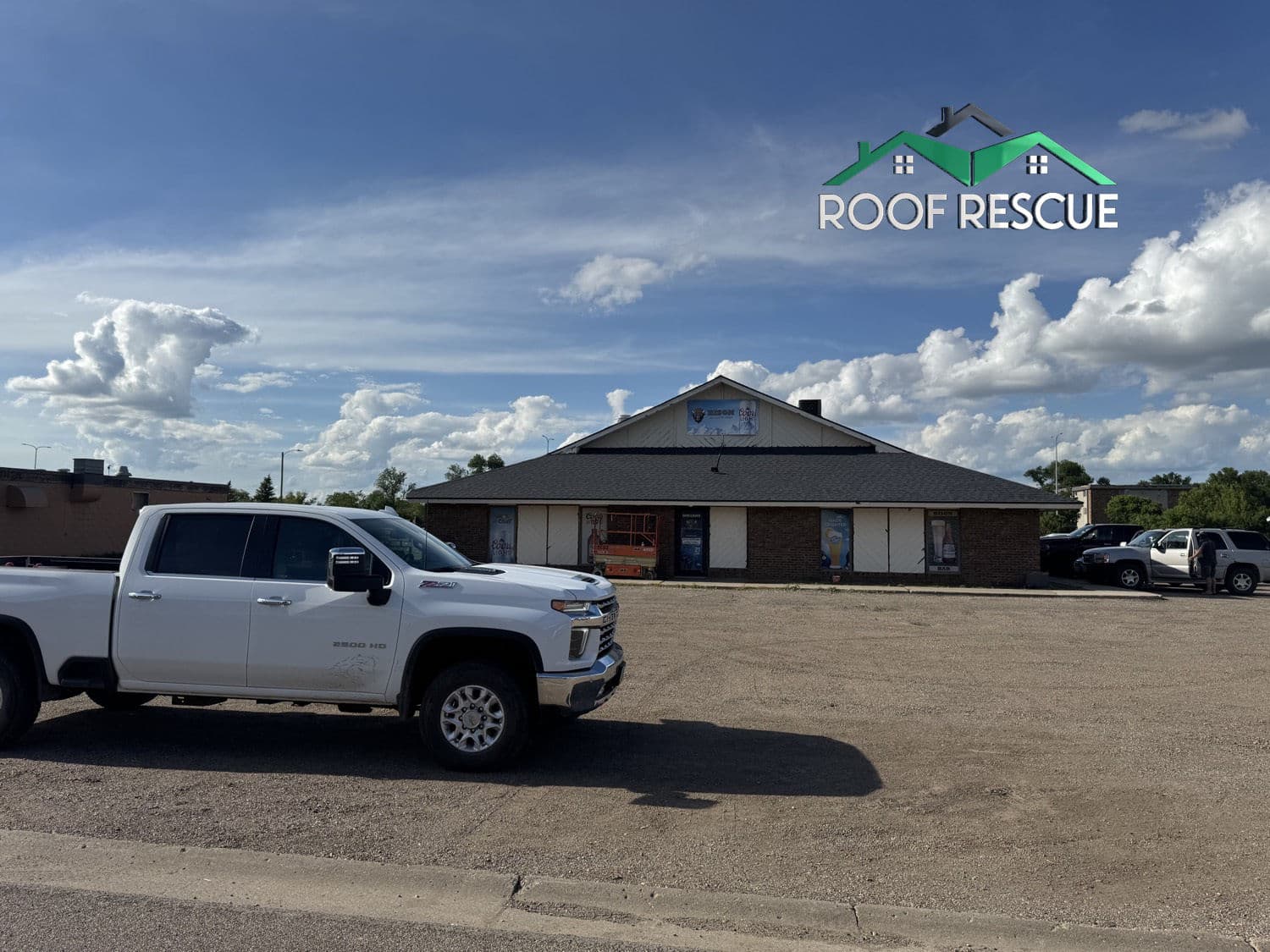 New Shingle Roof on a North Dakota Community Staple image