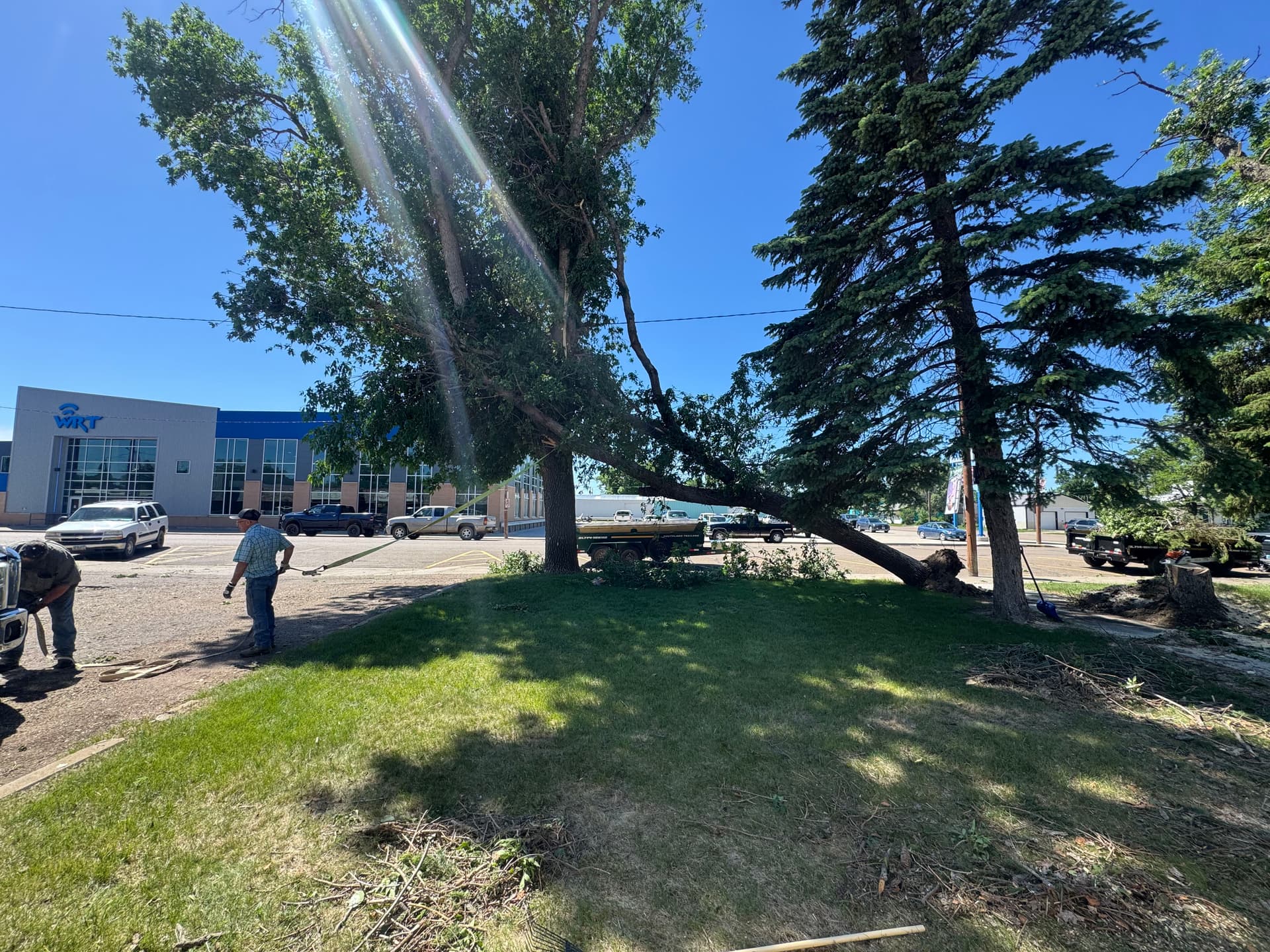 Gallery photos for Storm Damage Cleanup and Roof Inspections in Hazen-Beulah ND: Image #4