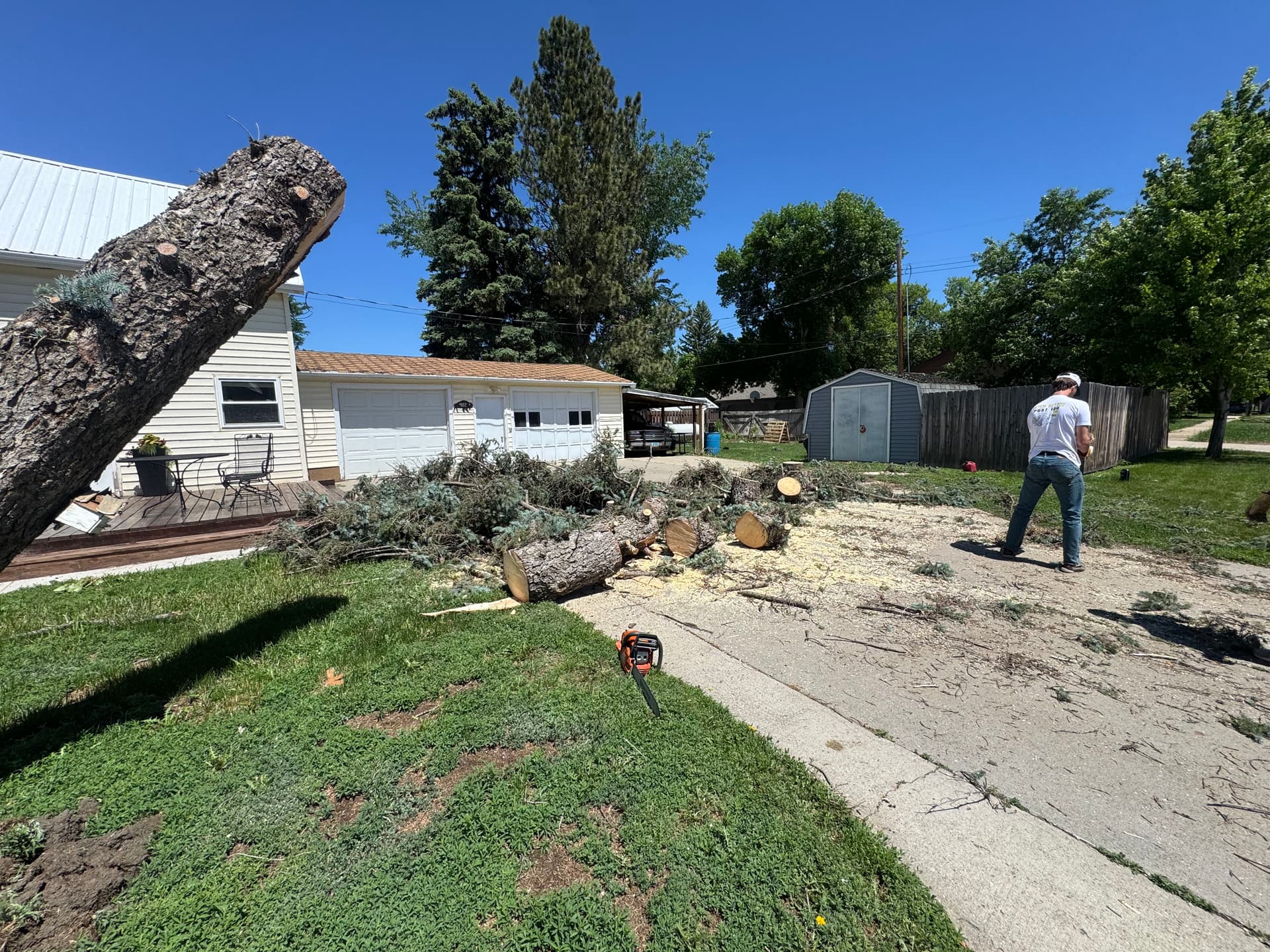 Gallery photos for Storm Damage Cleanup and Roof Inspections in Hazen-Beulah ND: Image #5